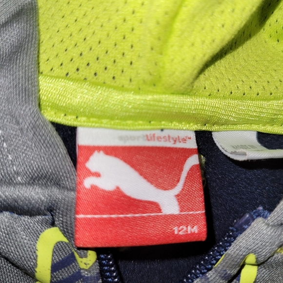 Puma Track Suit SIZE 12 MONTHS - Picture 3 of 3